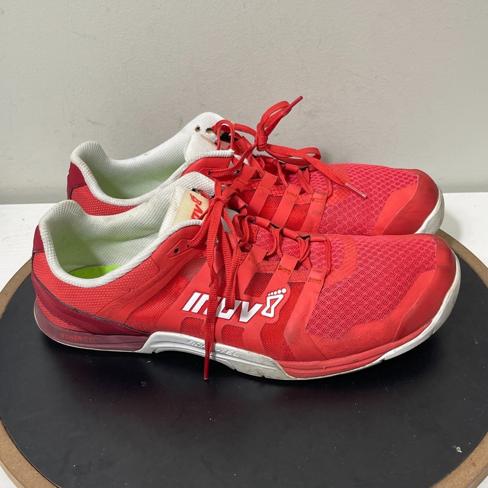 Inov-8 F-Lite 235 V2 Men 11.5 Training Shoes Red White Zero Drop Crossfit